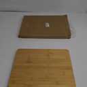 Appliance Slider 360 Rolling Tray for Coffee Maker Bamboo Coffee Pot Slider Tray for Countertop Rotation Sliding Tray with Wheels, Appliances Mat Easily from Under The Cabinet Natural(15.7"13")