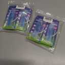 2 x Bopika Floss Threaders Dental Floss for Braces, Bridges, and Implants 280 Count (Pack of 4)