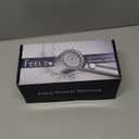 FEELSO Filtered Shower Head with Handheld, High Pressure 4 Spray Showerhead with Filters & Upgraded Anti-clog Nozzles for Hard Water -Remove Chlorine, Reduce Dry Itchy Skin -ON/OFF Switch for Pet Bath (Gray)