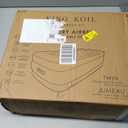 King Koil Luxury Twin Air Mattress with Built in Pump, 20 Double High Twin Size Premium Airbed, Inflatable Blow Up Mattress, Waterproof (Black)