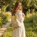 Goodhan Embroidered Backpack Purse for Women, Boho Bags for Travel Daily, Small Backpack