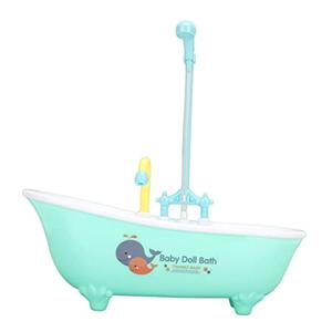 Bird Bathtub Pool for Shower, Automatic Bathtub with Faucet, Electric Bird Shower Toy, Parrot Bathtub Birdbath Bowl Bath Feeder for Parakeet Canaries, Swimming Pool Toy