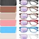 NOVIVON 6 Pack Reading Glasses for Women/Men, Bifocal, Progressive, Readers for Women/Men, Eye glasses