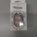 8 x Square Press on Nails Short Fake Nails Pink Ombre False Nails with White Tip Design Glue on Nails Glossy Full Cover Stick on Nails Pink Acrylic Nails Cute Artificial Nails for Women Manicure 24Pcs