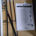 Furinno Rata 6-Tier Industrial Multipurpose Flat Base Shelf Display Rack, Wide, Americano