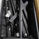 Tribesigns 63 inches Executive Desk and 47" lateral File Cabinet, L-Shaped Computer Desk Home Office Business Furniture with Drawers and Storage Shelves, Office Table,Brown and Black