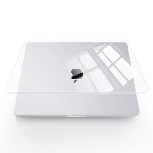 Soonjet Compatible with MacBook Air 13-inch Case, Crystal Clear Shell, Fits 2022-2026 M5/M4/M3/M2 A3449 A3240 A3113 A2681, Color-Matched Transparent Design for All MacBook Air 13.6-inch