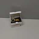 Women's Step Counter Pedometer Watch with Stainless Steel Bracelet, Stylish Design, No App, No Charging Needed for Step, Calorie, Distance, Alarm, Countdown TimerTU-2401 (Gold)