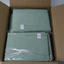 10 Pack Sage Green Rectangular Tablecloths, 60 x 126 Inch, Polyester, Wrinkle & Stain Resistant, Perfect for 8ft Tables, Wedding, Party, Banquet (10 Pack 60 x 126 Inch)