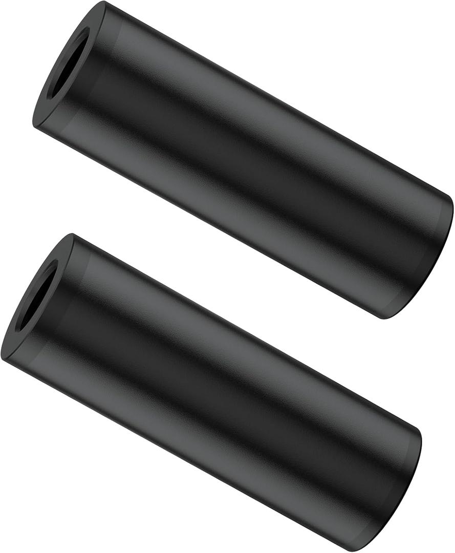 Pair of Metal 35mm Speaker Pole Adapter Exchange M20 to 35mm Subwoofer Speaker Pole Mount for PA/DJ Speakers Pole Mount