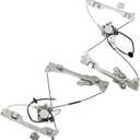 SCITOO Power Window Regulator with Motor fit for 2003 2004 2005 2006 2007 2008 2009 for Nissan 350Z Front Left and Front Right Side 751-060