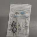 TechMatte Female USB C to Male Lightning Adapter 2 Pack 2.2A Charging Data Transfer, Compatible with iPhone 14, 13, 12, 11 Xs iPad iPod AirPods, Not for Audio Headphones/OTG Firewire Anti-Lost, Grey