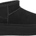 UGG Women's Classic Ultra Mini Platform Boot (7, Black)
