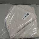 MIULEE Beige Round Linen Polyester Tablecloth with Decorative Cutouts Waterproof Stain Resistant & Shrink-Proof Table Cloth 60x60 inch Farmhouse Style for Dining Wedding Party and Outdoor Picnics