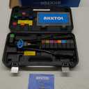 AKKTOL Rivet Nut Tool kit, 16" Rivnut Tool Kit with 15 Metric and SAE Mandrels, 125-PCS Rivet Nut Assortment Kit, Rugged Carrying Case, Ideal for Sheet Metal & Automotive Work