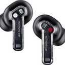 Nothing Ear Wireless Earbuds Bluetooth, 45dB Hybrid Smart ANC Earbuds, 11mm Deep Bass Boost, Hi-Res Audio with LDAC & LHDC 5.0, 6 Mics Call, 40.5H Playtime with Fast Charging Case, ChatGPT Supported