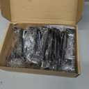 Ravinte 30 Pack Solid 4 Inch Center to Center Slim Square Bar Drawer Handles Kitchen Cabinet Handles Black Drawer Pulls Kitchen Cabinet Hardware Handles Matte Black Cabinet Pulls