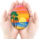 Simetufy 30Pcs Rocks for Painting, Large 3.3-4.5 Inch Natural River Stones for DIY, Art & Crafts, Smooth Paintable Flat Rocks Bulk for Adults, Children, Home Decor