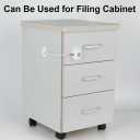 3 Pack Refrigerator Lock Combination Coded Fridge Lock Freezer Child Safety Lock Door Lock with Strong Adhesive No Keys Need White