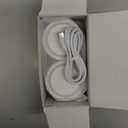 Neck Fan, Portable Bladeless Neck Fans, 4000mAh Foldable Rechargeable Bladeless Fan, 3 Speeds & Enhanced Cooling Power, HandsFree USB Personal Fan for Men, Women, Outdoor, Travel, Ideal Gift(White)