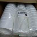 16 OZ Foam Cups With Lids for Hot & Cold Drinks, USA-Made 50-Pack.Ideal Styrofoam Coffee Cups, Insulating To-Go Cups for Soda, Tea, Juice - Sturdy, Disposable & comparable to Industry standard 16J16
