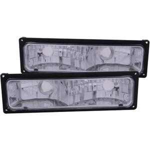 Anzo USA 511033 Chevrolet Black Parking Light Assembly - (Sold in Pairs)