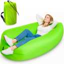 ArtCreativity Inflatable Lounge Chair - Large Air Sofa Lounger Holds Air Longer Hours - Waterproof Camping Essentials for Hiking, Beach, Backyard, Park, Picnics - Inflatable Camping Couch Furniture