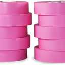 GGR Supplies T.R.U. EL-766AW Pink General Purpose Electrical Tape 3/4" (W) x 66' (L) UL/CSA Listed core. Utility Vinyl Synthetic Rubber Electrical Tape (10 Pack)