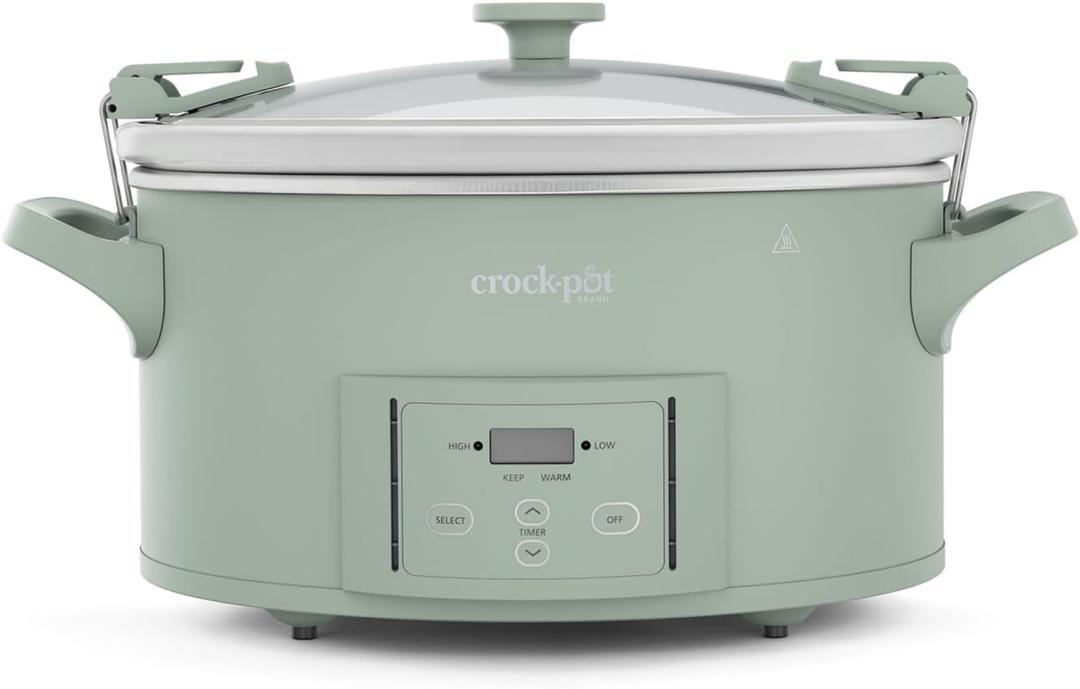 Crock-Pot® Design Series 7-Quart Programmable Slow Cooker, Desert Sage Green