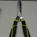 YRTSH Hedge Clippers, Hedge Shears for Trimming Borders, Hedge Trimmer with Low-Friction Sharp Enough Blade, Garden Shears Gardening Tools with Soft Rubber Grip Bush Cutters Effortless Pruning 19 Inch