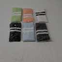 BLUEENJOY Copper Compression Socks for Women & Men (6 pairs) - Best Support for Nurses, Running, Hiking, Recovery (Small-Medium, 11 Black/Green/White/Blue/Pink/Gray)