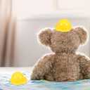 2 x 10 Pack Dollhouse Toy Construction Hard Hats, Bulk Plastic Worker Kids Party Hat, Birthday for Construction Birthday Party, Childrens Engineer,Building Dress Up Cap, Theme Favors (Yellow)