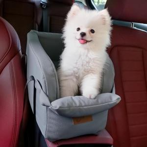 Dog Car Seat Centre Console Dog Booster Seat Dogs Console Seat Small Car Seat for Dogs Cats Pets Up to 13lbs Dog Car Seat Centre Console Dog Booster Seat Dogs Console Seat Small Car Seat for Dogs Cats Pets Up to 13lbs