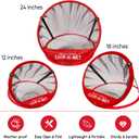 Golf Chip-N-Net Sports 3 Piece Chipping Nets Target Practice Set with Accessories Including 12 Practice Golf Balls and a Complimentary Carrying Case for Indoor and Outdoor Use