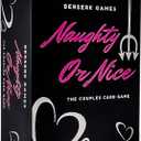 Naughty or Nice Couples Card Game - Game for Date Night, Flirty Questions & Dares for Couples, Fun Romantic Game for Two, for Valentines & Anniversaries, 2.5 inches x 3.5 inches x 1.7 inches