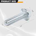 Truck Bed Mounting Hardware Bolts Grade 10.9 Compatible with Chevrolet Silverado Colorado/GMC Sierra Canyon Models 926-846,15034696 Truck Bed Frame Repair Kit