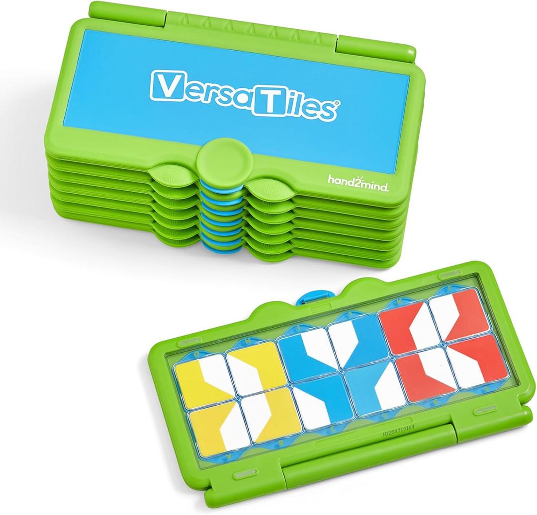 hand2mind VersaTiles Single Answer Case for Kids, Compatible with All VersaTiles Content, Elementary Classroom Must Haves, Kids Learning Activities, Teacher Must Haves