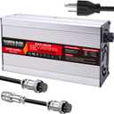 67.2V 5A Charger 67.2V Lithium Battery Charger 60V Smart Charger Output GX16-3pin 1+ 3-/GX16-3pin 1+ 2- Connector Used for 16S 60V Li-ion Battery Pack