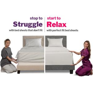  King Size, Standard 100 Oeko-Tex, Gray 