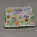 FFNIU Diamond Art for Kids, 15 Pack Diamond Art Painting Keychains, DIY Gem 5D Painting Arts and Crafts for Boys Girls Ages 6-8-12 (Garden Animals)