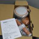 SEREED Colorful Lighting Baby Balance Bike, Toys for 1 Year Old Boys Girls, 12-24 Month Toddler Balance Bike with 4 Silence Wheels, First Birthday Gift (Green)