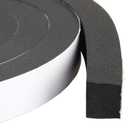 High Density Foam Tape Waterproof Sealing Strip CR Strips Neoprene Single-Sided Adhesive EVA Seal 1" X 3/4" X 13Ft (White)