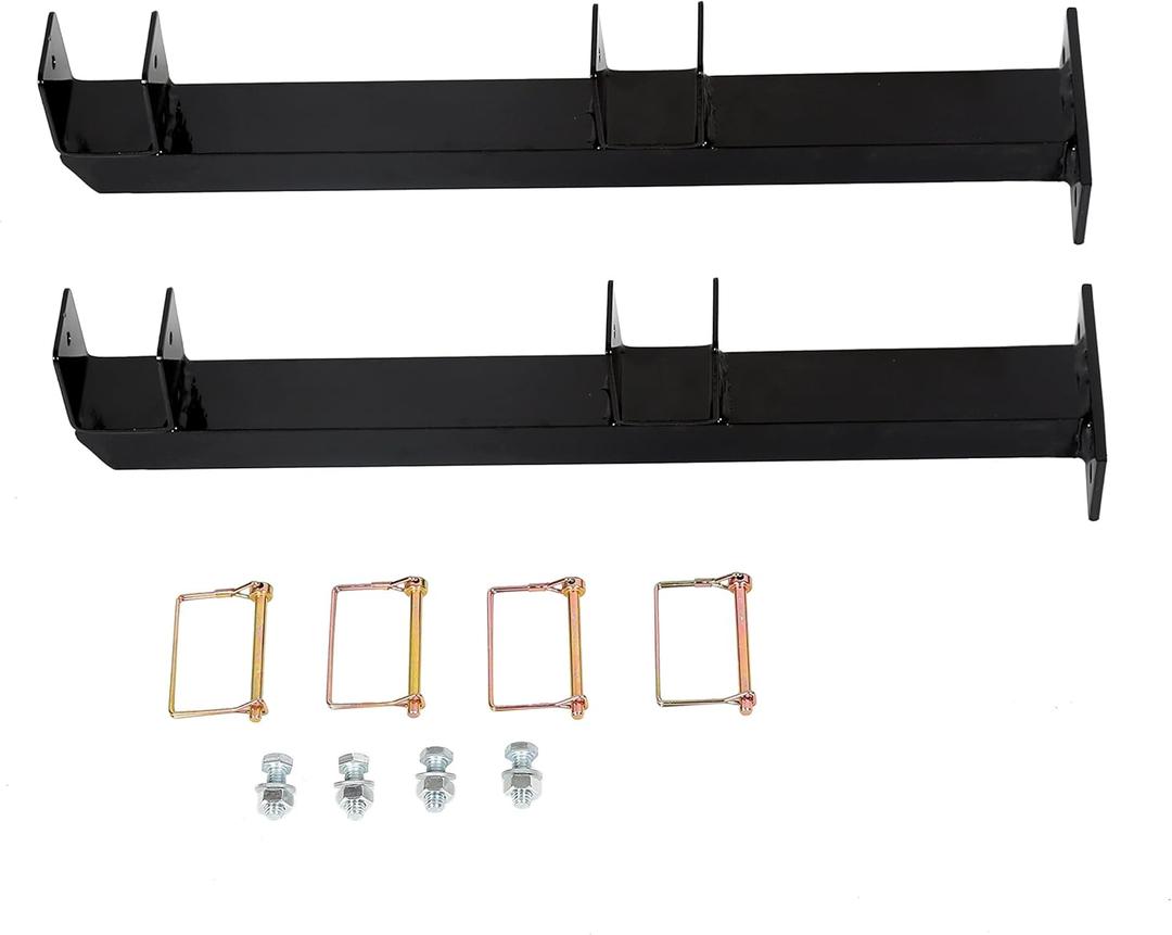 2 Place Weeder Trimmer Weed-Eater Edgers Gas Racks Holders Hold Two Open Landscape Trailer