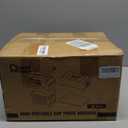 PlanetFlame Hat Press, Mini Hat Press Heat Machine for Caps Hats with 5.4" * 3.1" Curved Teflon Coated Heat Plate & Safety Base for Heat Transfer Vinyl, Sublimation and DIY Projects, Blue White