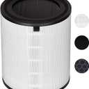 for LEVOIT LV-H133 Air Purifier Replacement Filter Set -True and Activated Carbon Filters -Compatible with Tablenco LV-H133-RF Filter Set for 3-in-1 LV-H133 Air Purifier
