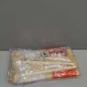 Fabric Christmas Advent Calendar with Pockets Reusable 24 Days Christmas Advent Countdown Calendar Photo Board for Pictures Hanging Display Bag for Xmas Holiday Home Wall Decor (Classic)