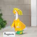 Gaggleville Raincoat Goose Outfit, Fits Large 23" H Statue, by Fox Valley Traders
