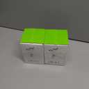 2 x AUVON Large Pill Organizer, Pill Dispenser for Holding 6 Various Vitamins, Pill Box Case with Anti-Mixing & Wide Opening Design, Easy to Retrieve Meds, Includes 20 Pcs Stick-on Labels (Black)