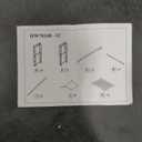 Foldable Sun Lounger Black and Cream PE Rattan Outdoor Lounge Chair 23.6 x 76.8 x 43.3 in Adjustable Backrest Patio Pool Garden Terrace