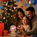 Cordless Small Table Lamp: Rechargeable LED Light for Christmas Home Decor, Ideal Gift for Couples Bedroom Nightstand (A String of Hearts)